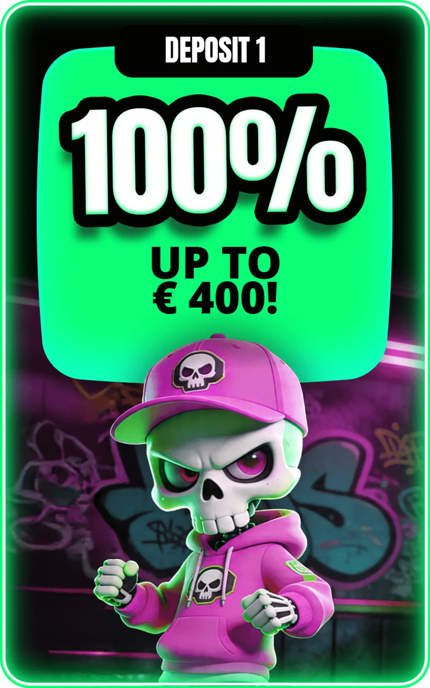 Spin Skull deposit 1 promotion